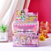 Star Cute Cartoon Girl Dress-up Sticker Book - Miniature Scenery and DIY Outfit Collection