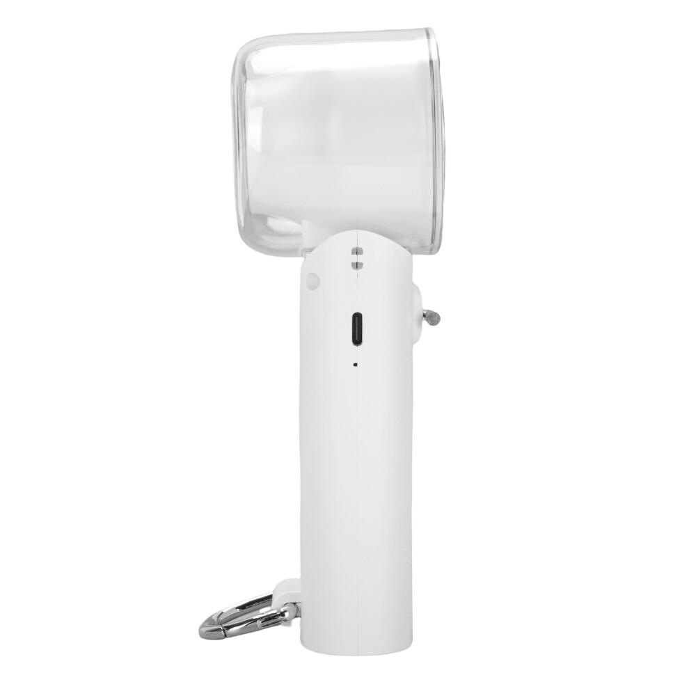 Rechargeable Portable Handheld Fan 5-Speed, 3600mAh, 162mm White