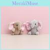 Adorable Plush Elephant Doll For Kids Super Soft Short Pile Ideal For Bag Charm