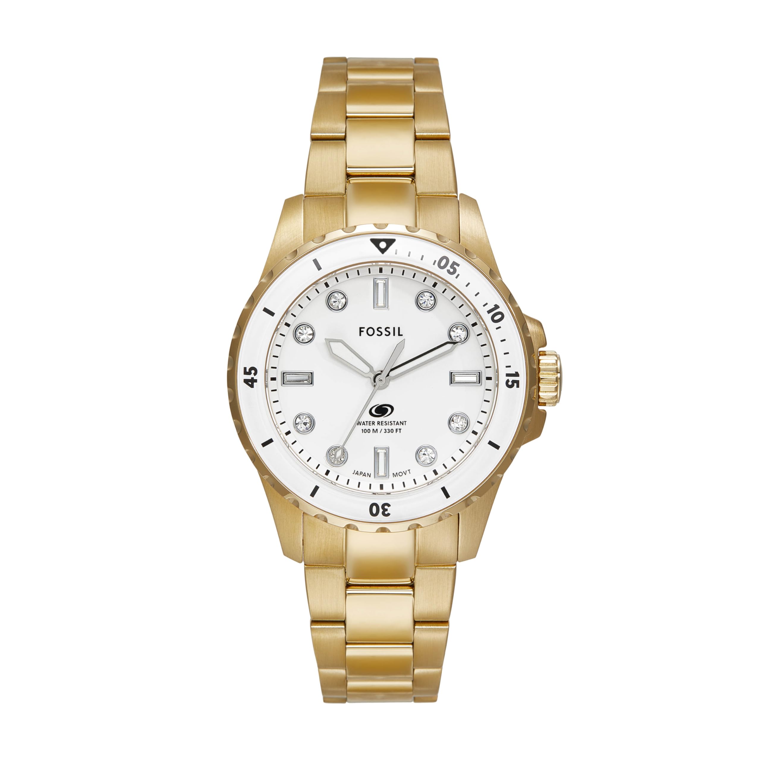 

Watch FOSSIL BLUE DIVE ES5350 Gold [Fossil] Women s