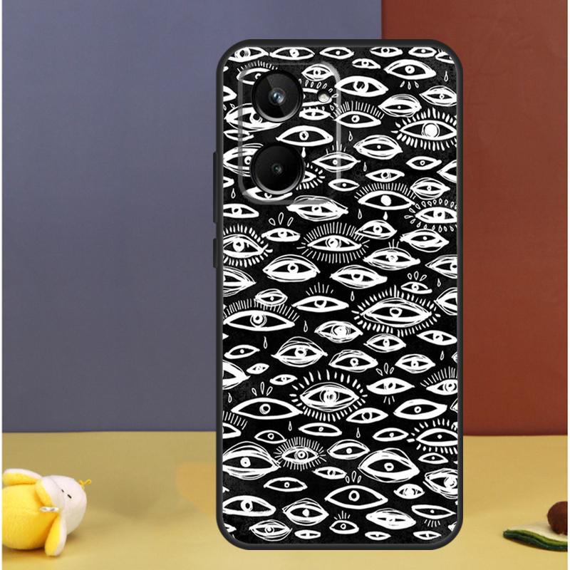 Eyes Pattern For Realme 15 Pro GT7 10 11 12 13 14 Pro Plus C67 C65 C63 C61 C55 C53 C51 C35 C71 C75 Case