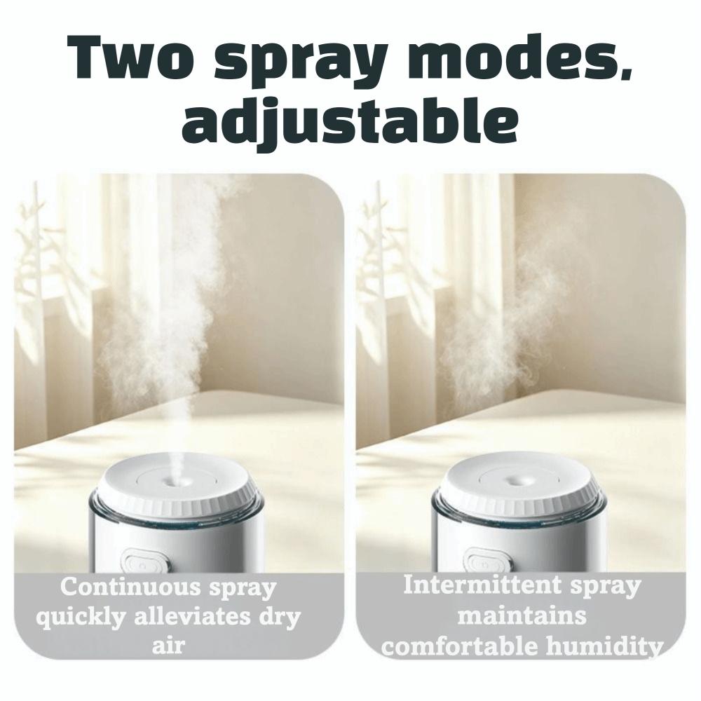 USB Rechargeable Cool Mist Humidifier Wireless Portable Humidifier Ultrasonic Humidifier  Car