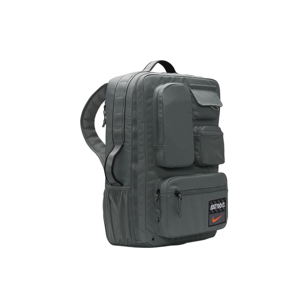Nike Portable Zipper Multifunctional Pocket Fabric Backpack Men Backpacks Smoke-Gray DQ5226-084