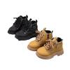 Vintage British Style Unisex Kids Non Slip Soft Sole Ankle Martin Boots