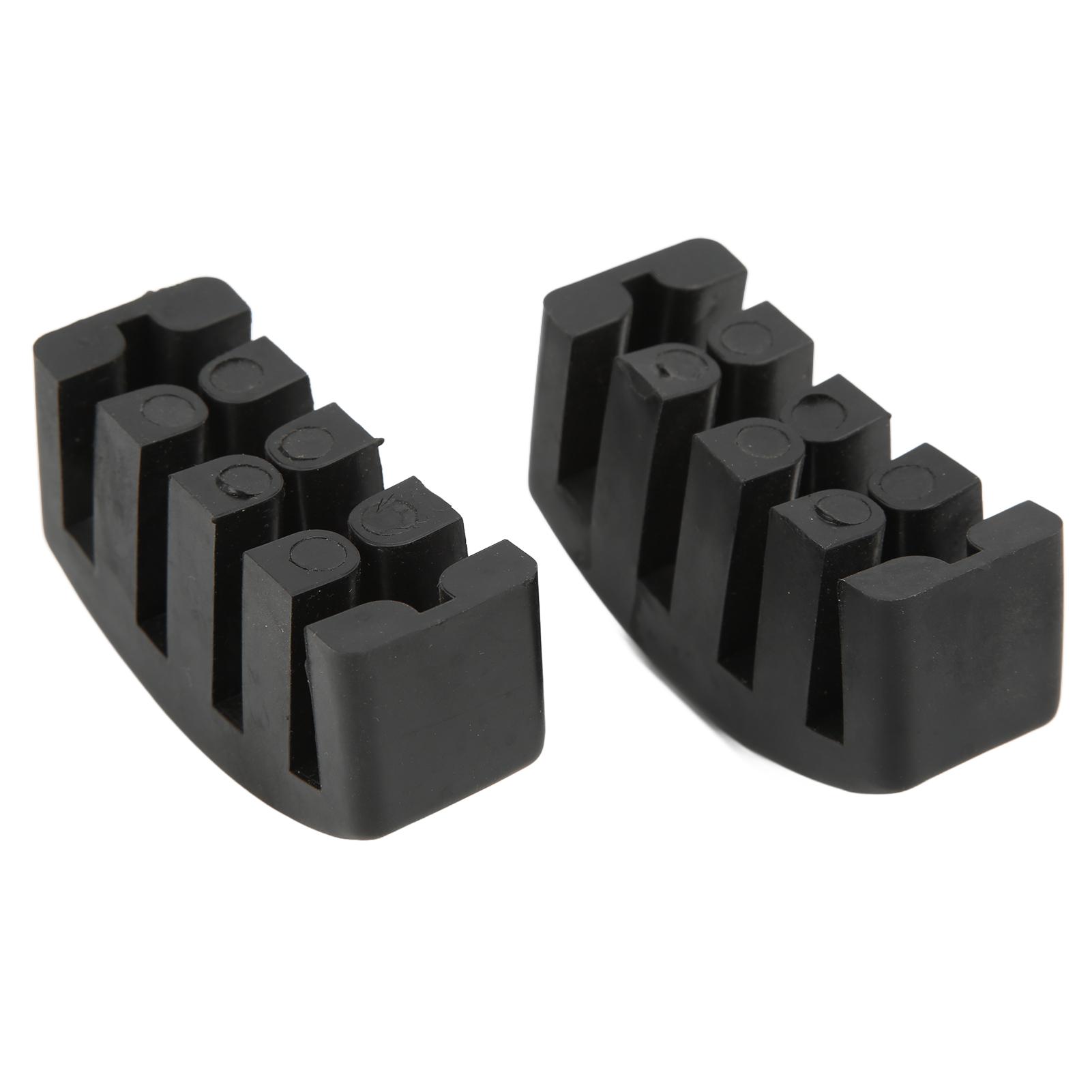

2Pcs Violin Practice Mute Rubber Black 5 Claws Violins Accessories Maintain Sound Quality