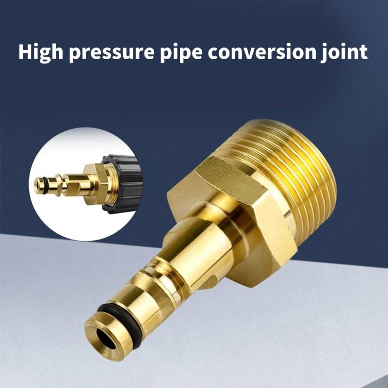 Highly Pressure Washer Hose Connectors Quickly Connect Fittings Adapter Durability Brass for Power Pressure Washer