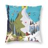 Alpes De Haute Savoie Square Pillowcase Polyester Linen Velvet Printed Zip Decor Throw Pillow Case Home Cushion Case