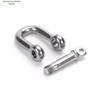 316 Stainless Steel Marine Shackles - Japanese D, U, Bow, Arched Types - Sizes M4, M5, M6, M8, M10, M12