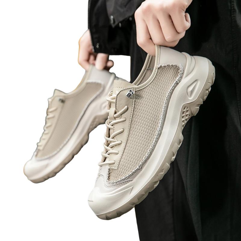 Wear-resistant Sports Running Shoes for Men Breathable Mesh Sports and Leisure Shoes for Men Outdoor Travel Shoes for Men