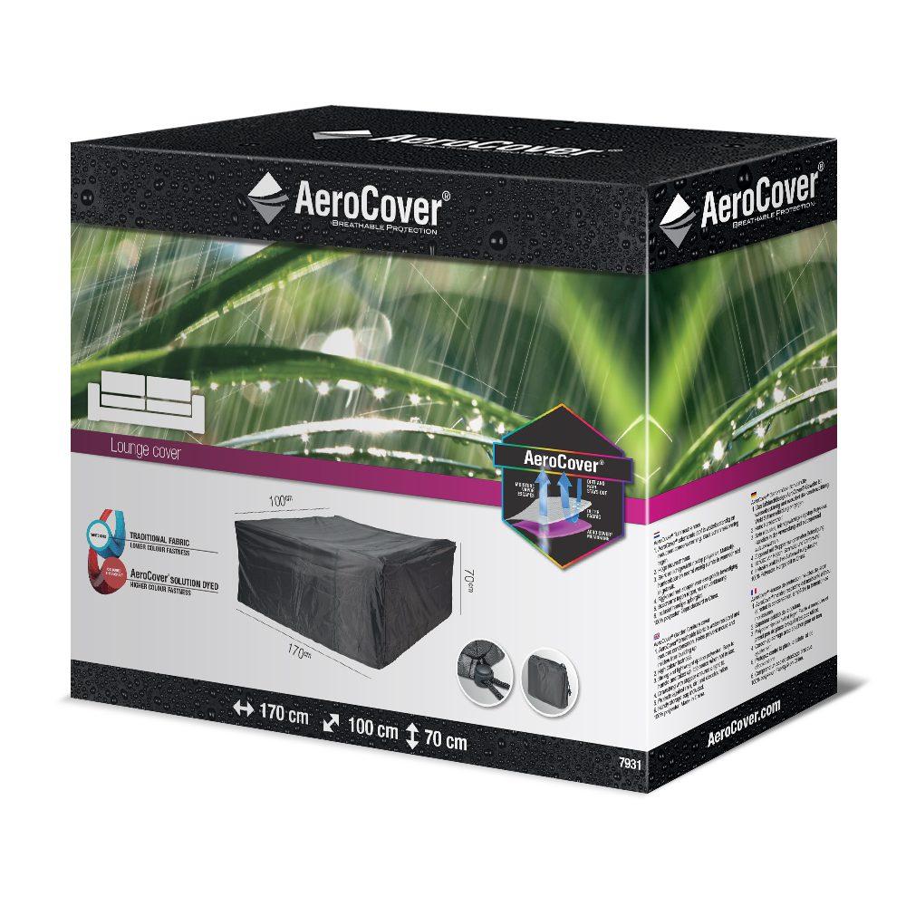Cover for sofa or lounger 7931 100x170x70 Aerocover Gray Homms