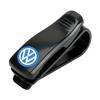 ear1 ABS Car Sun Glasses Clip Card Ticket Holder Fastener for Volkswagen VW Rline GTI Polo Golf Jetta Beetle Tiguan Touran Passat