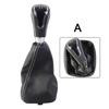 Replacement Gear Shift Knob 5 Speed Manual for Lada For VAZ For 2113 2114 2115 with Cover ABS Leather Material