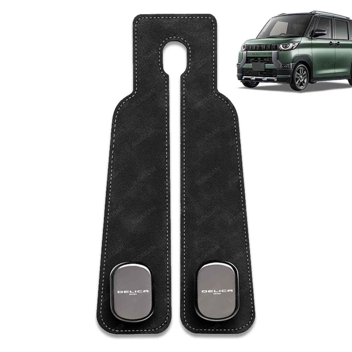 

Car Seat Hooks for All Delica Mini Hidden Metal Double Waterproof and Car Headrest Convenient Storage Delica Mini MOTTTO-PQB Series, Hooks, Heavy-Duty