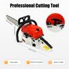 YIYIBYUS 52CC HandheldGas Powered Chainsaw Gasoline Chainsaw Cordless Petrol Gas Chain Saw for Tree Wood Cutting 7500rpm