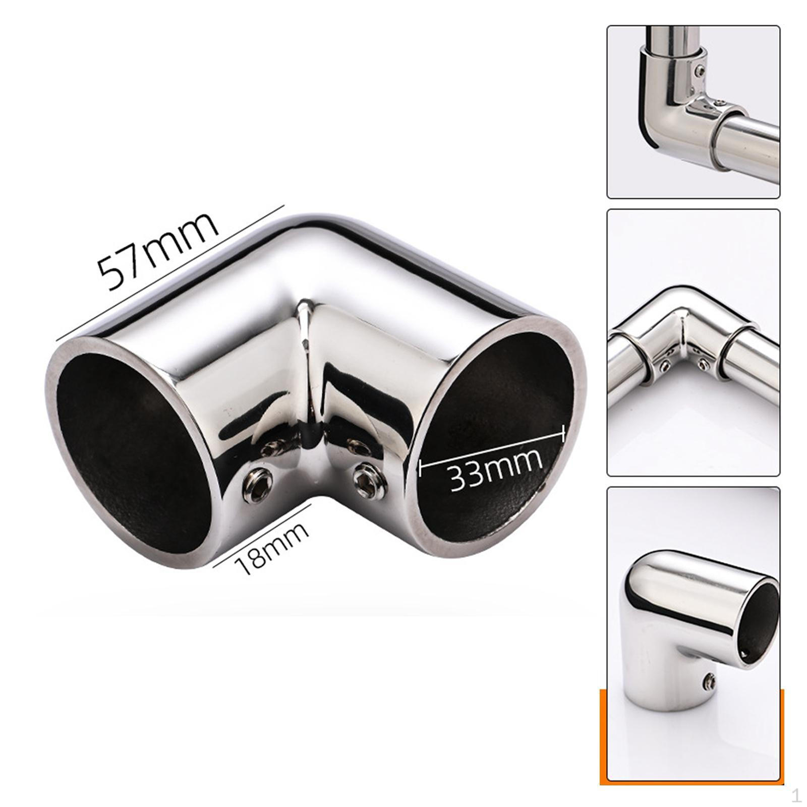 

Соединитель труб, фитинг для поручня лодки, адаптер, запасная часть, нержавеющая сталь премиум-класса 316 Style A