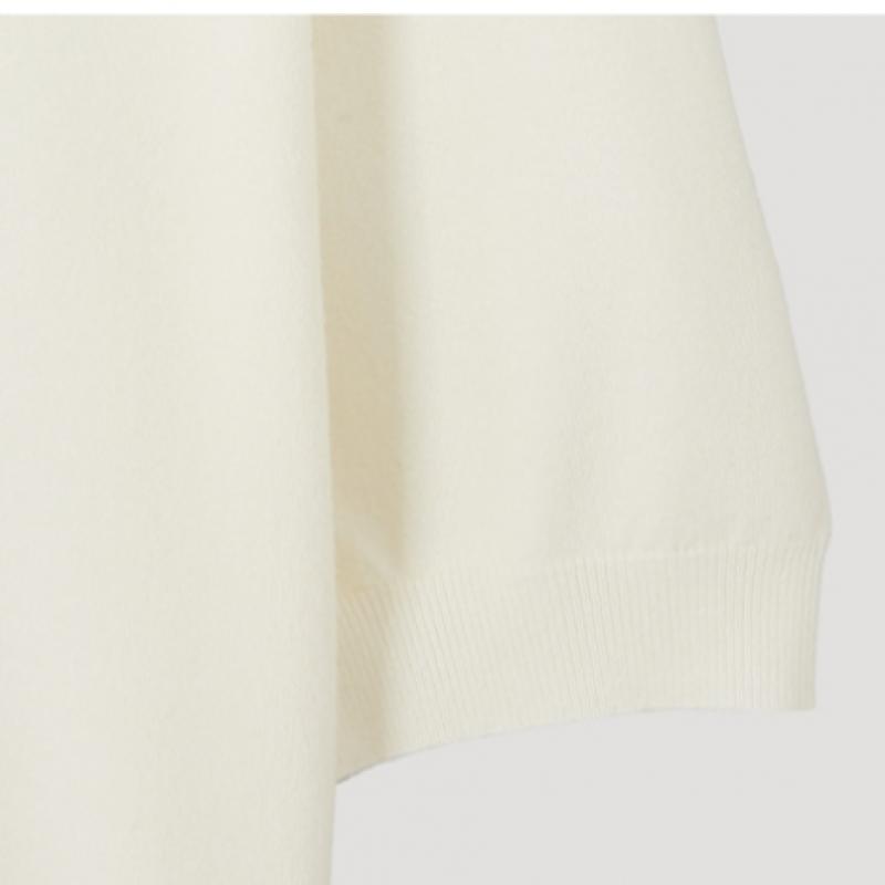  Bluză tricotată cu mânecă jumătate și guler fals She S miSS SSkpop12080 Iv