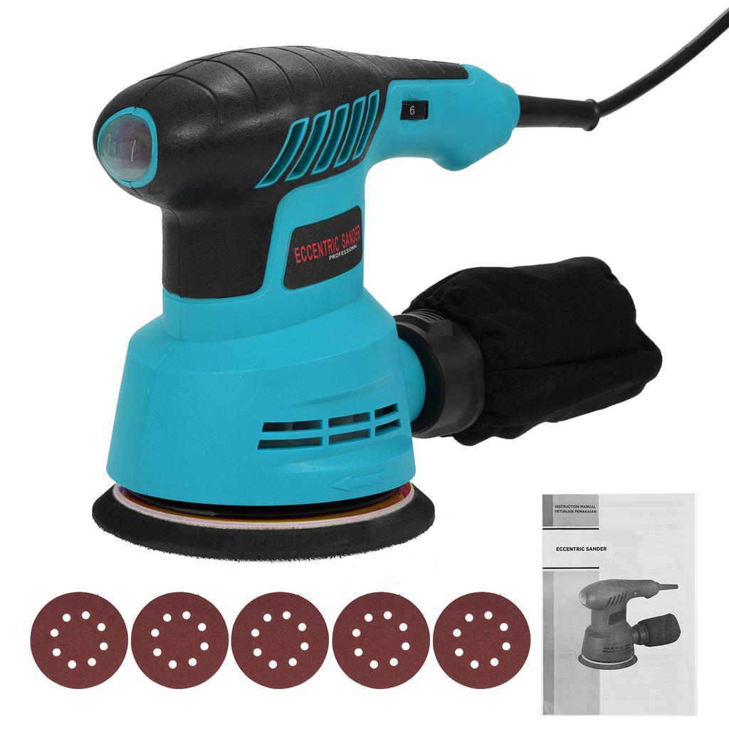Electric Sanding Machine Low Vibration 5000-12000RPM 6 Speed Sander Machine and Beginners