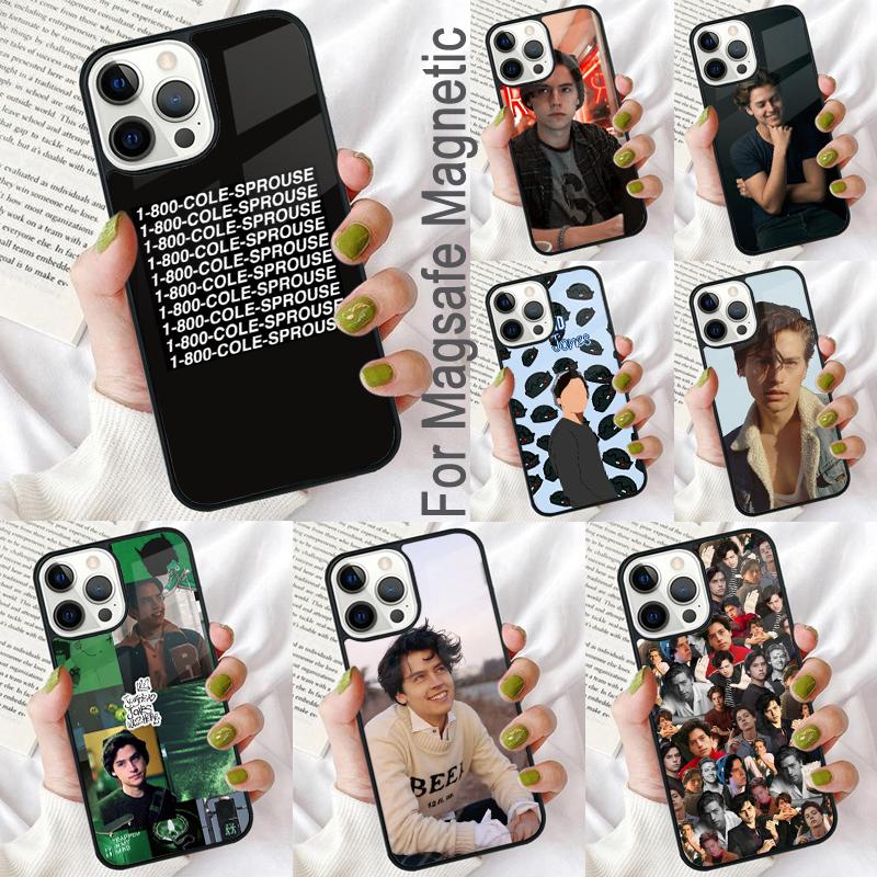 Cole Sprouse Jughead Jones Soft Phone Case for iPhone 17 Air 16e Pro Max 15 Pro 13 14 Plus 11 12 MagSafe Magnetic Coque