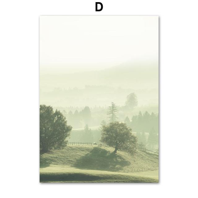 Tulip Flower Canvas Wall Art Pictures Nordic Floral Posters On The Wall Frameless Landscape Paintings for Interior No Frame