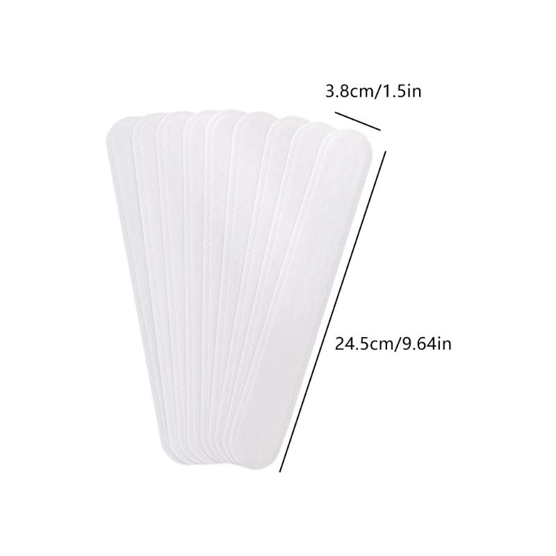 Reusable Cotton Hat Inner Pad Sweatproof Adhesive Inserts Gentle Skin Contact for Cycling Camping Hat