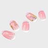 Şeftali Altın Jel Tırnaklar
