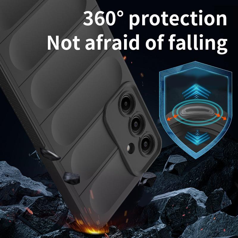 Soft Skin Feeling Silicone Case for Samsung Galaxy S24 FE S23 Ultra Plus Protective Cover Fundas Coque