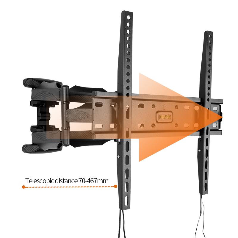 TV Wall Mount Bracket Full Motion Tilt TV Bracket Suit for 26''-55'' TV Screen load up to 40kg VESA 400x400mm