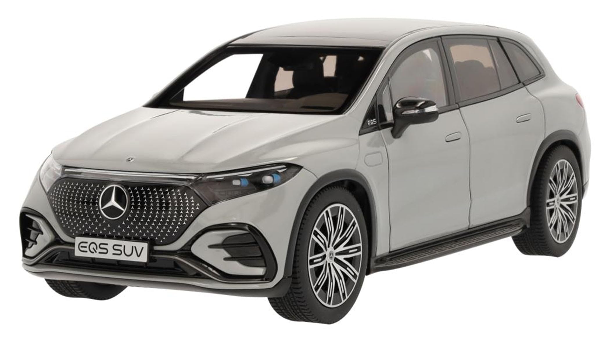

[Mercedes-Benz Collection] Genuine EQS SUV AMG Line (X296) Alpine Gray 1/18 Scale Scale Model