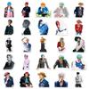 G-Dragon Idol Support Stickers: 50 Waterproof Sheets for Diary, Phone, Car
