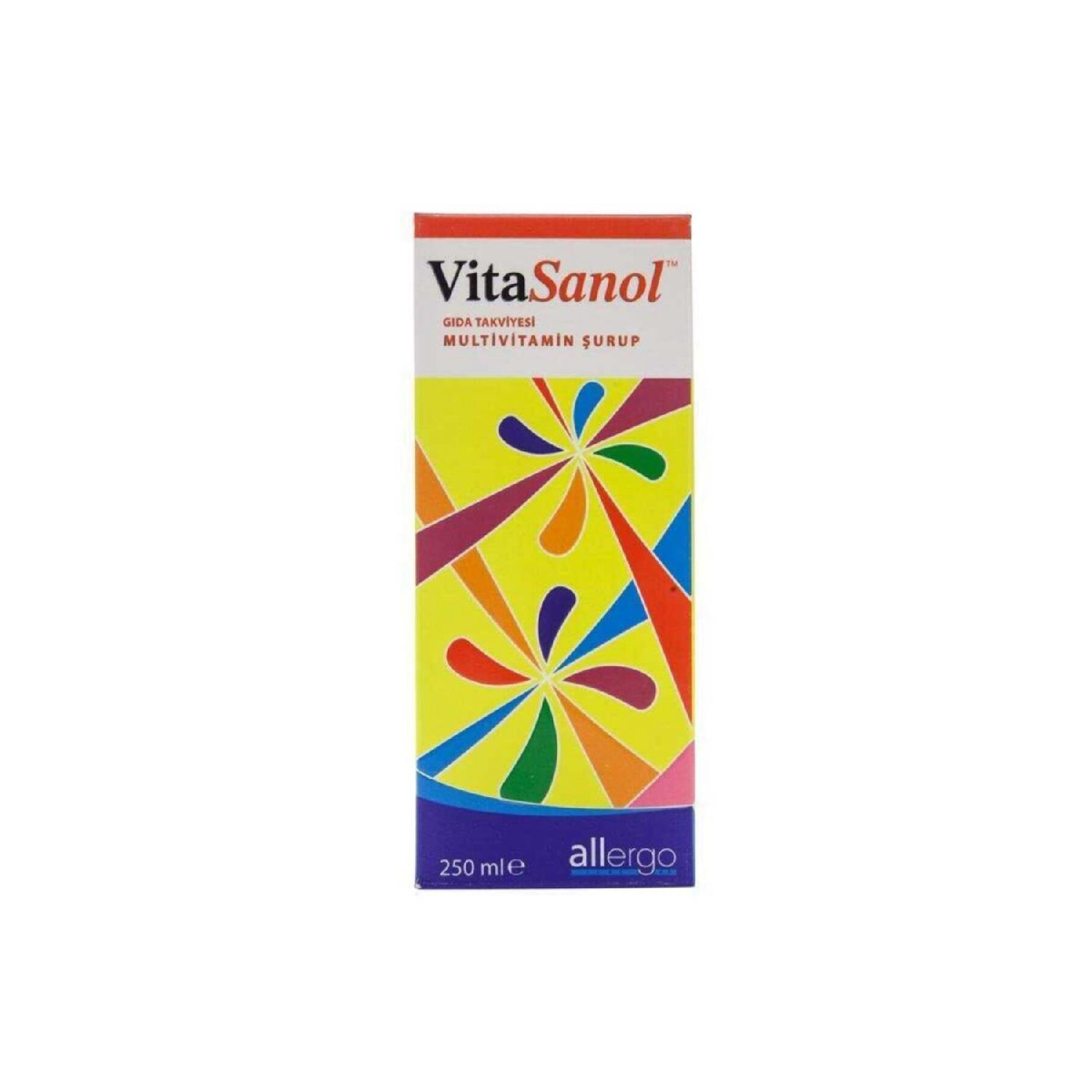 

Skt 01/2025 Vitasanol Multivitamin Mineral Syrup 250 Ml Skt 07/25