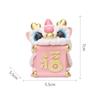 New Year Decoration 2025 Gift Table Sculpture Exquisite Wake Lion Ornament Spring Festival for Housewarming Home Car Office