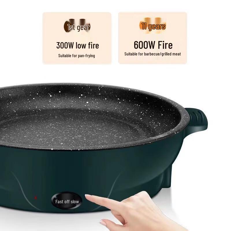 Haixiao Multi-functional Electric Grill Pan CN plug (adapter included)