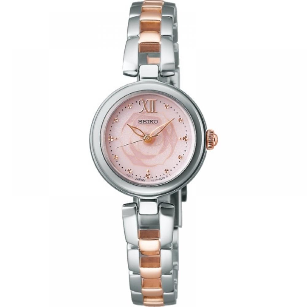 

Seiko [солнечная] Seiko Selection Seiko Selection Цветочный мотив Розовый Розовое золото Серебро Swfa193 [подлинный]