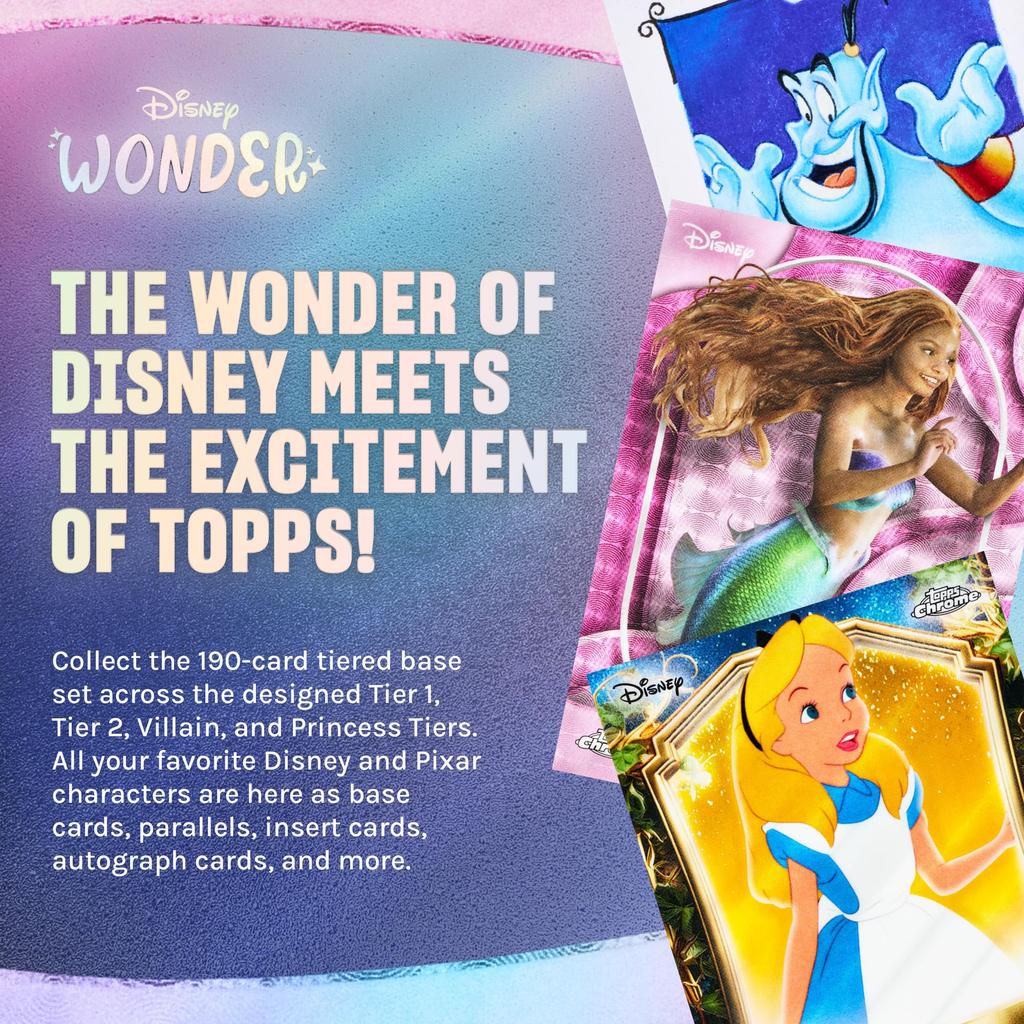 Topps 2025 Disney Wonder Factory Seal Value Box - -