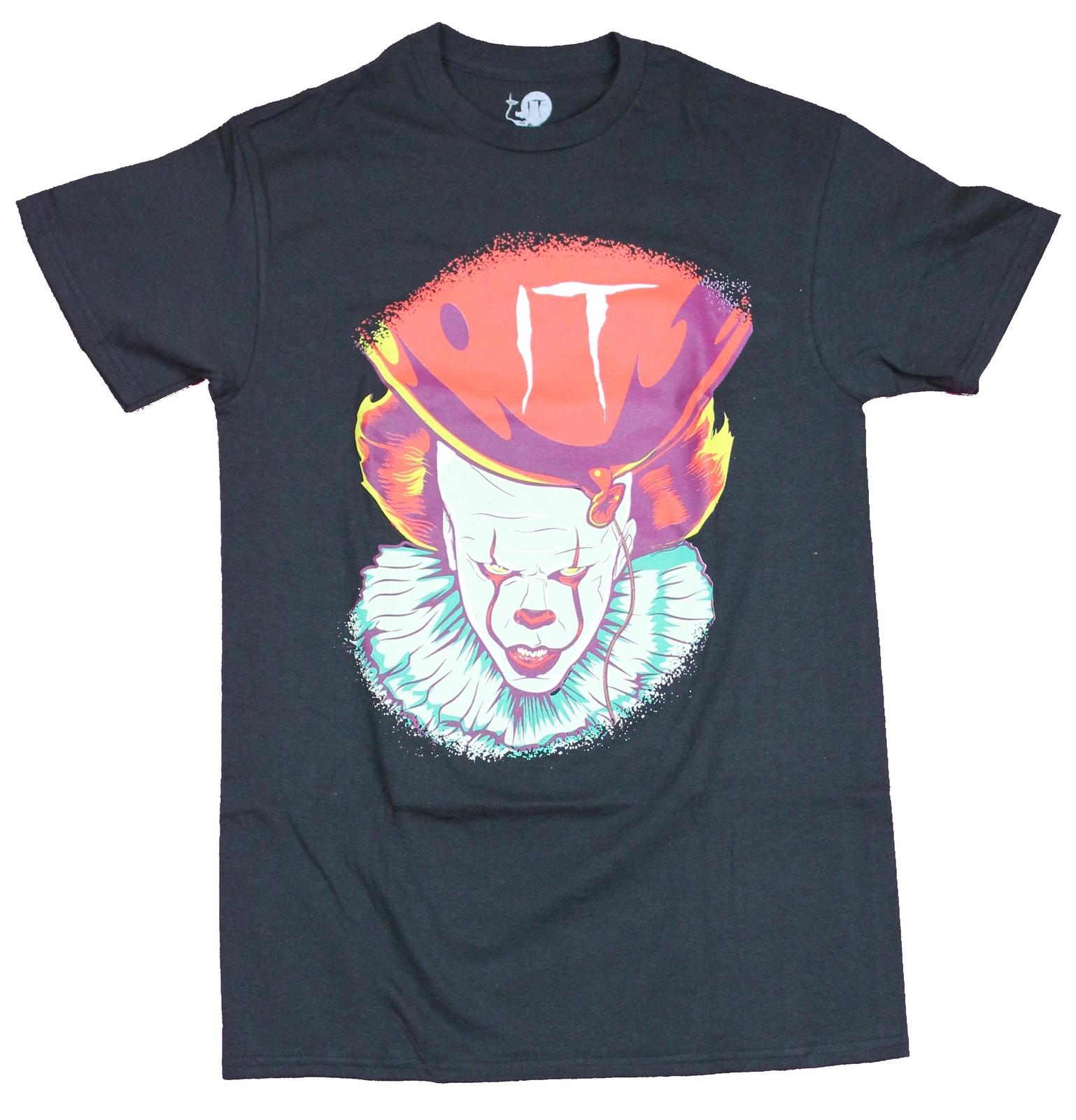 It the Movie Mens T-Shirt - Big Balloon Pennywise Face Image M