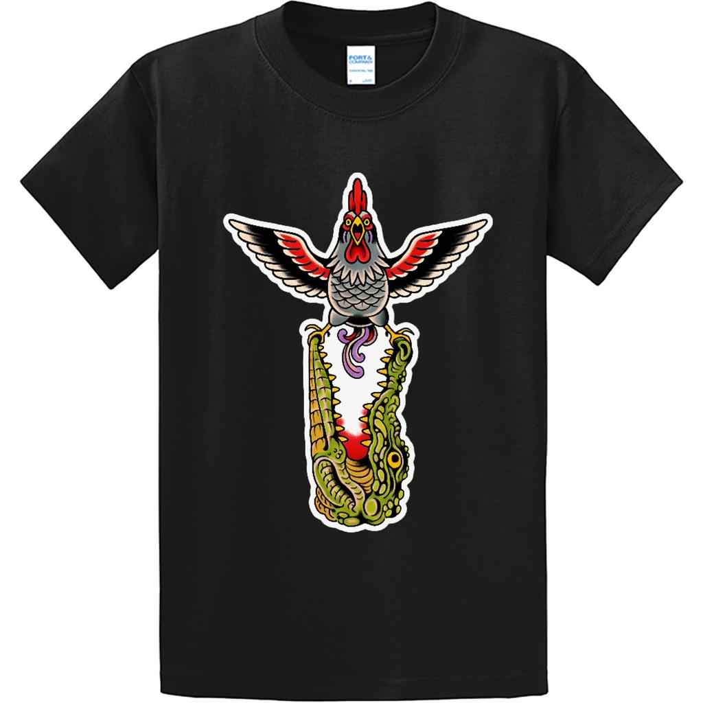 NEW Art Society TATTOO FLASH VOL. 3 BLACK Tee Shirt SMALL-6XLARGE MADE IN USA