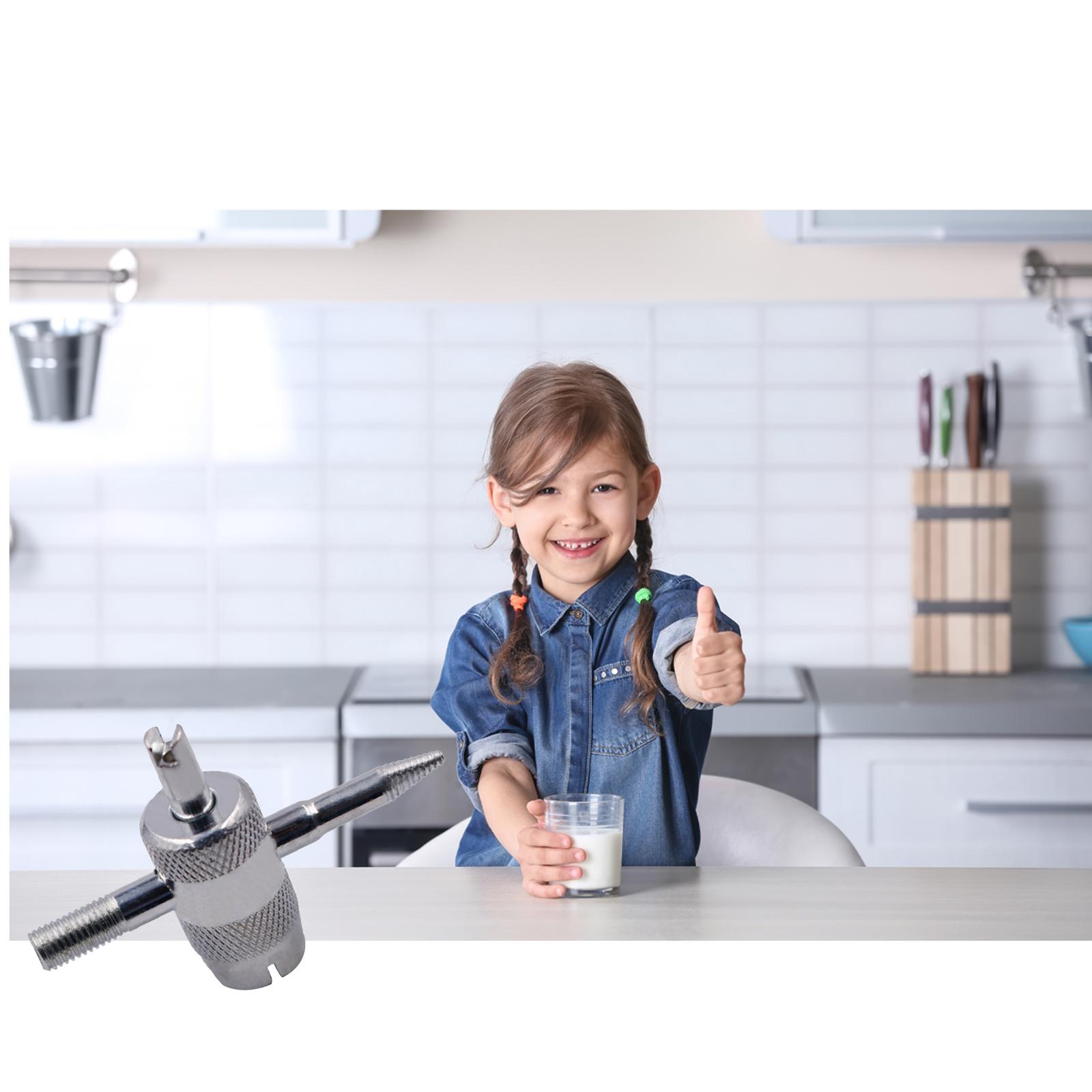 

Tire Core Key Deflation Tool, Car Tire Inner Tube Installation Tool, In One Core One Size