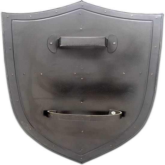 Kreuzritter Templer Schild 18G Stahl LARP