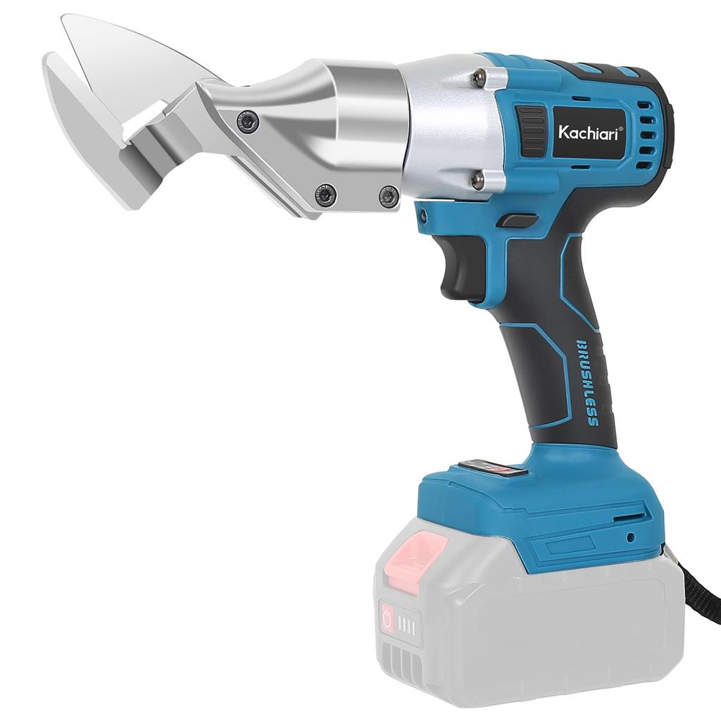 Kachiari Metal Sheet Metal Aluminum Rechargeable Metal Cutter for Cutting Stainless Compatible with Makita 18V BL1860B Cutter, Scissors, Scissors,