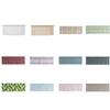 Printed Short Curtain Window Dressing Rod Kitchen Cabinent Door Decorative Valance Half Panels