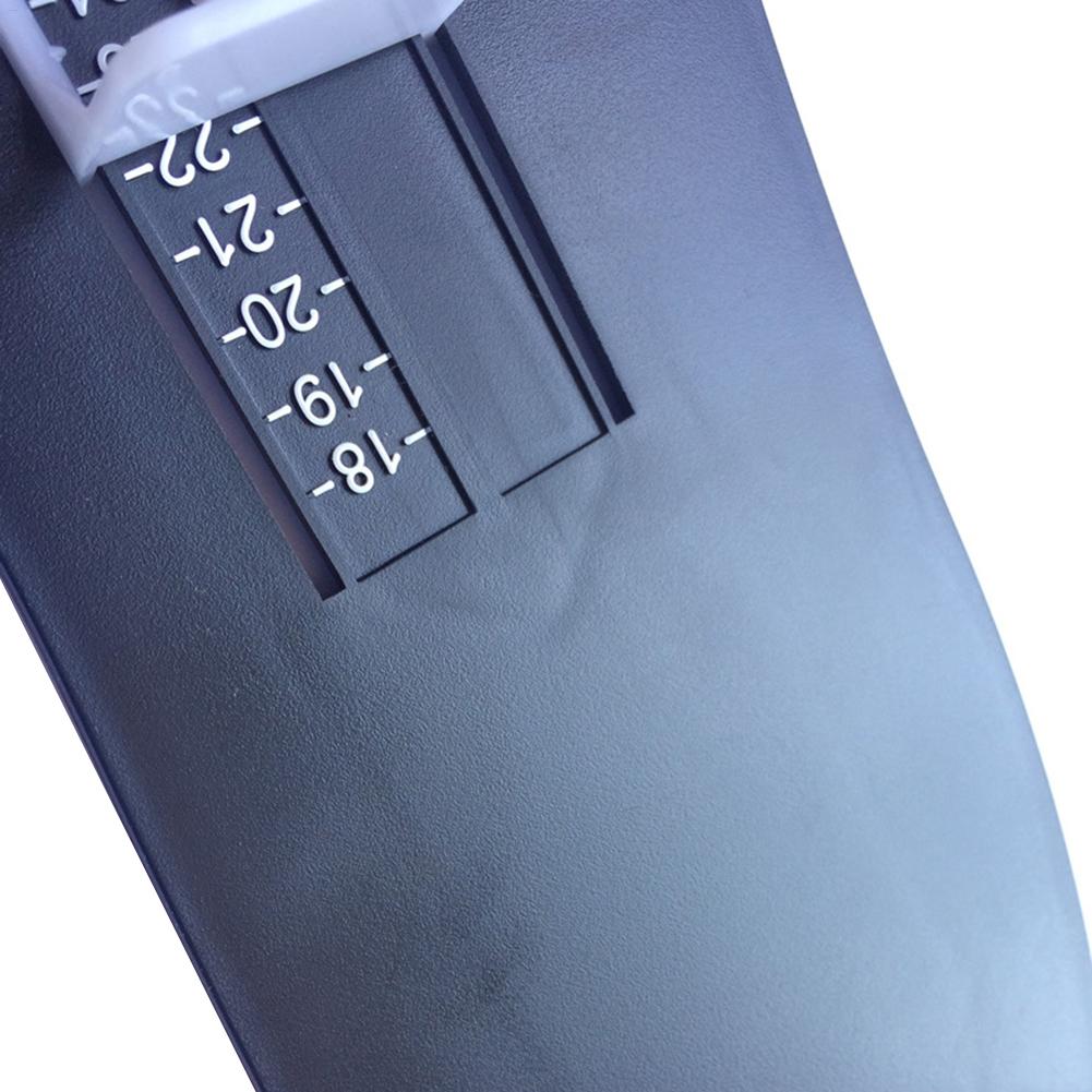 Fußmesswerkzeug Messschieber für EU 18-47 Yards UK 2-12 Yards Schuhgrößenmessgeräte Hilfsmittel für Damenschuhe und Herrenschuhe Größenmesslineal