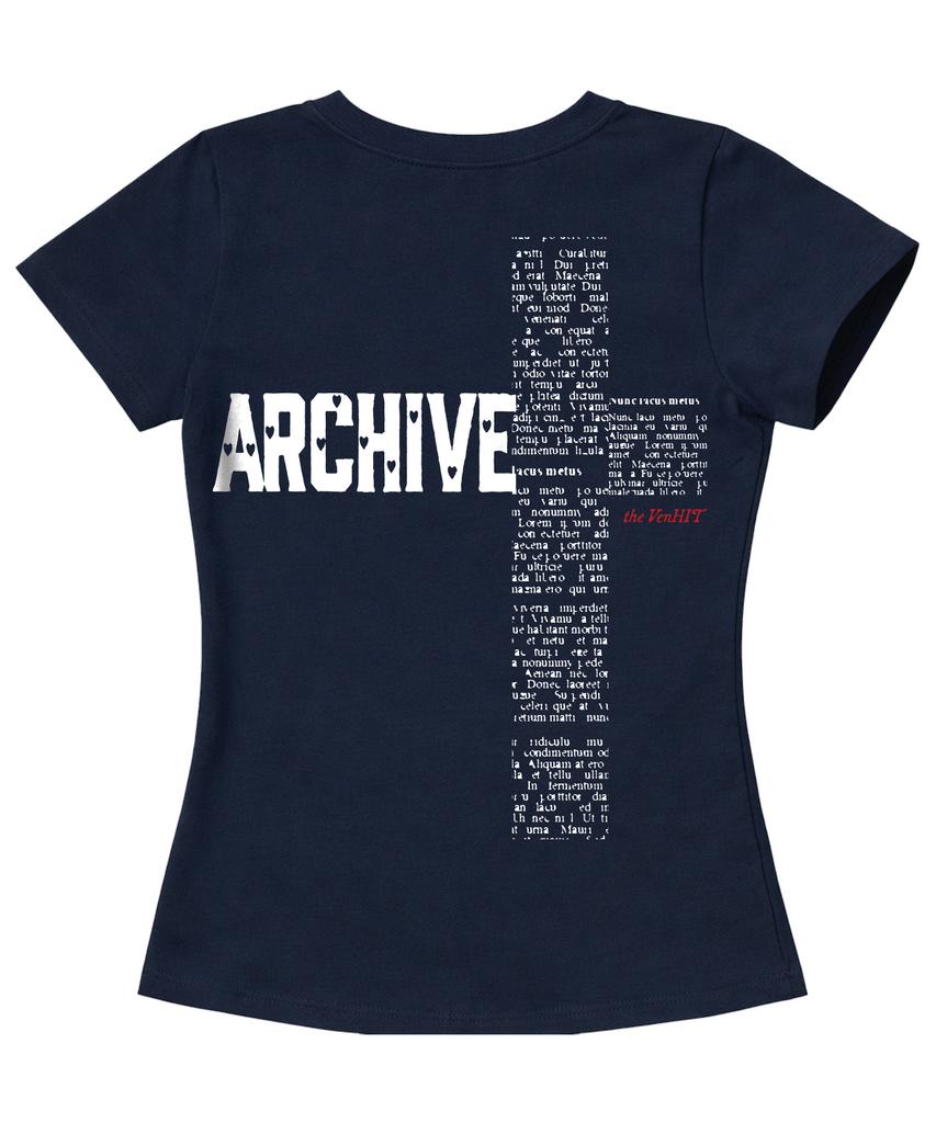 VENHIT Cross Archive Slim Fit Short Sleeve T-Shirt