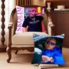 Funda de almohada S-Skolim krol latino Decoración Fundas protectoras Cómoda suave para Sofá Sala de estar Oficina en casa