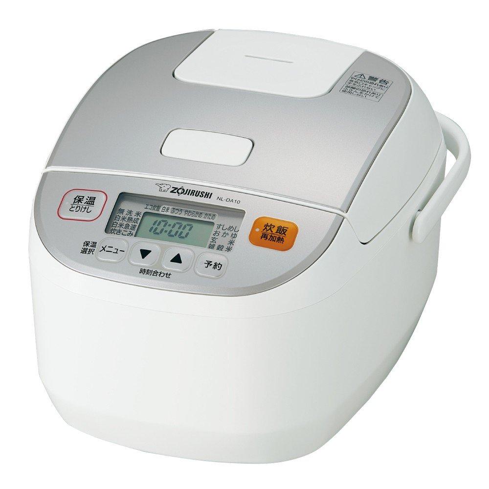 

Zojirushi Rice Cooker Go Microcomputer Type Extreme Cooking White 5.5 NL-DA10-WA білий