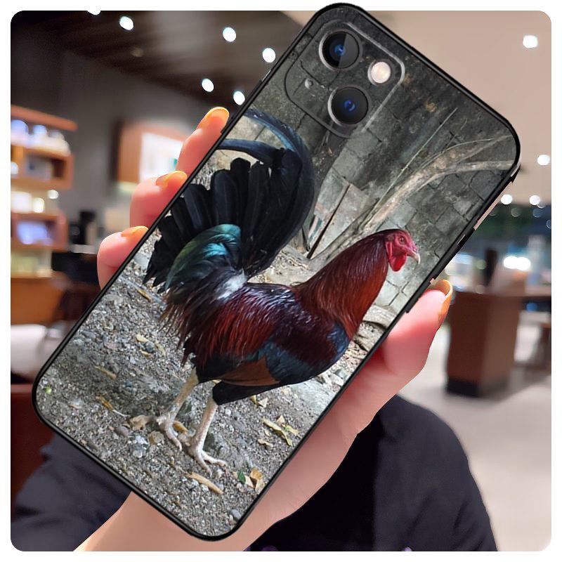 

Cock Rooster Chicken Case For iPhone 14 Pro Max 16 15 11 12 13 17 Pro Max mini 15 16 Plus 16e 17 Air Phone Cover iPhone 17Pro MAX