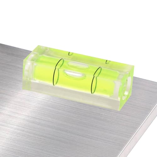 Magnetic Level with Graduation, Mini Level, Magnetic Level, Magnetic Bubble Level, Record Level, 45 Degree/Vertical Measurement, Made of ABS and Acryl