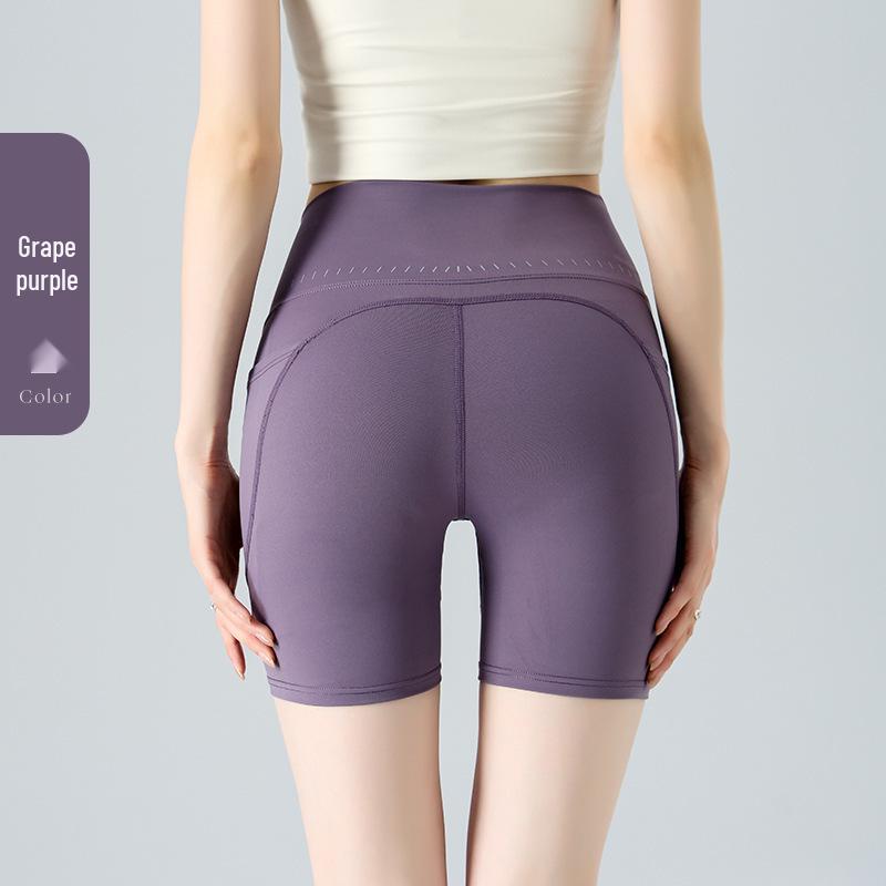 Women s High-Waisted Yoga Cycling Shorts - Body Shaping & Butt Lifting for Running & Fitness L