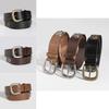 Vintage Retro Womens Belt With Alloy Buckle For Casual Fashion