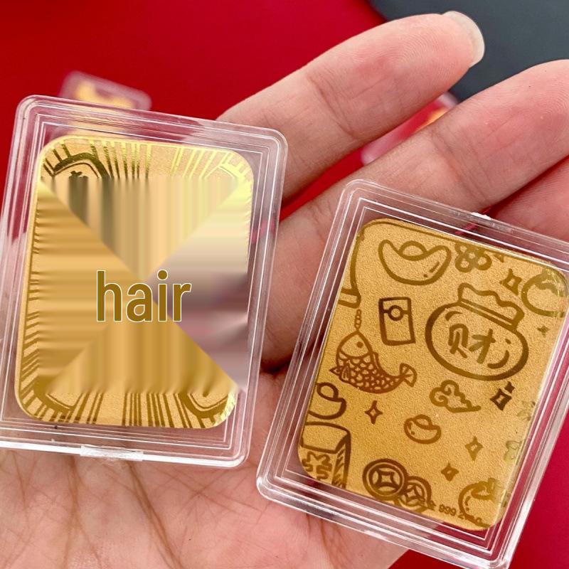 999 Pure Gold New Year Phone Sticker - Attract Wealth & Joy, Perfect Gift for Children or Girlfriend