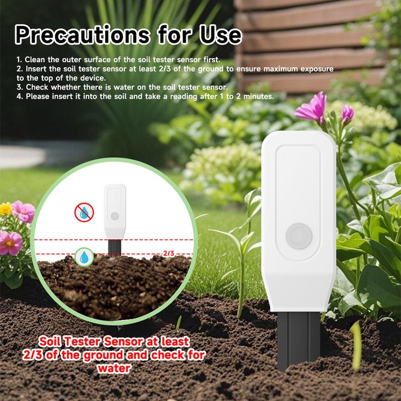 Tuya Smart WiFi Soil Tester Temperature and Humidity Meter Thermo Hygrometer Garden Automation Irrigation Detector SmartLife APP